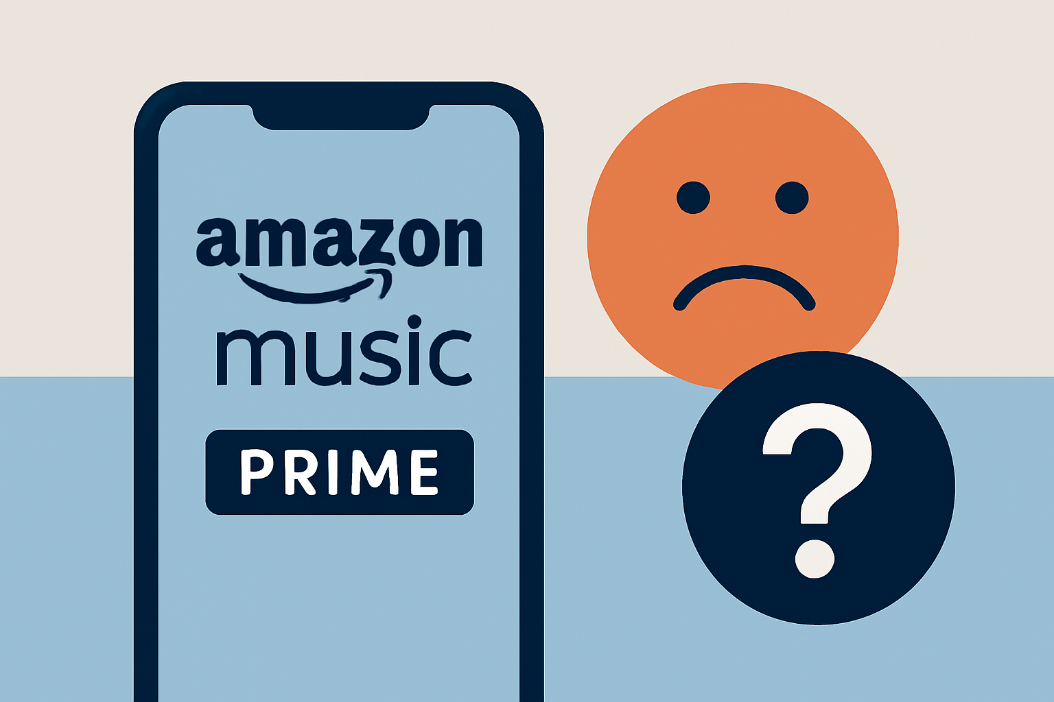 Amazonミュージック プライム 聴けない？