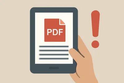 Kindle PDF化はバレる？リスクを解説