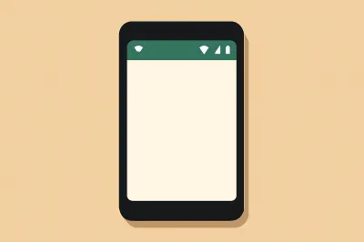 Androidステータスバーを固定するには？